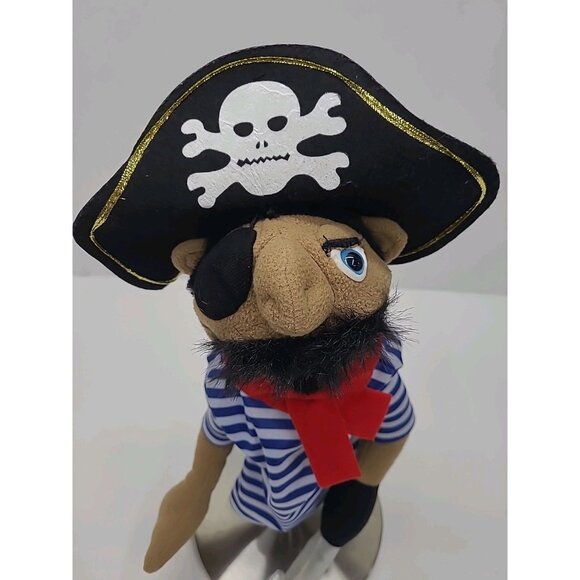 Melissa & Doug Pirate Puppet Plush Hook Hand 15 Inch - Picture 3 of 5